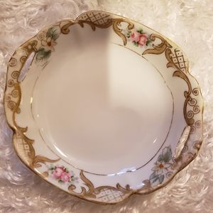 Hand Painted Nippon shallow bowl